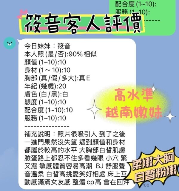 越南小姐-筱音